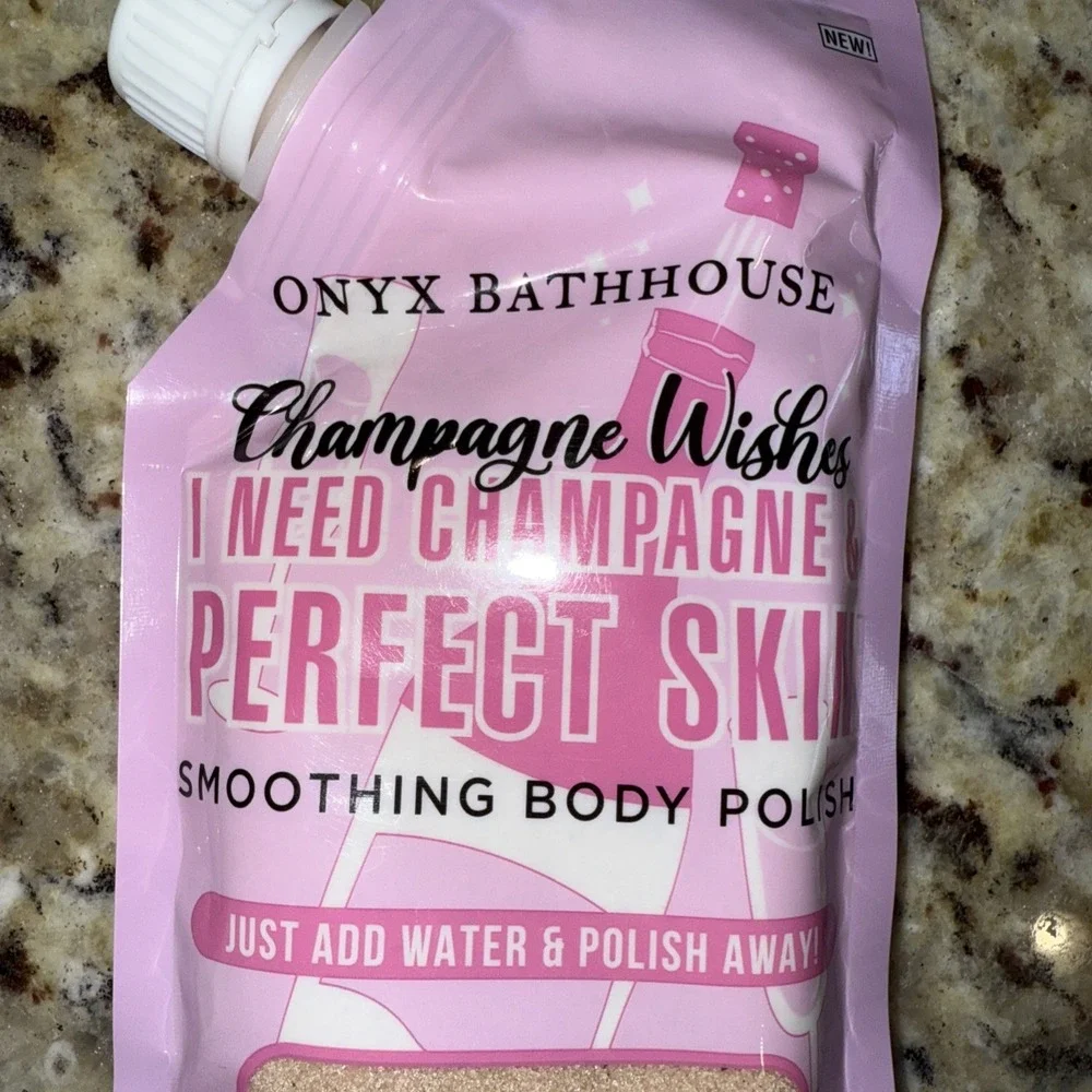 Onyx Bathhouse Honey Pear Body Polish – Exfoliate‎ for Smooth Glowing Skin 4402